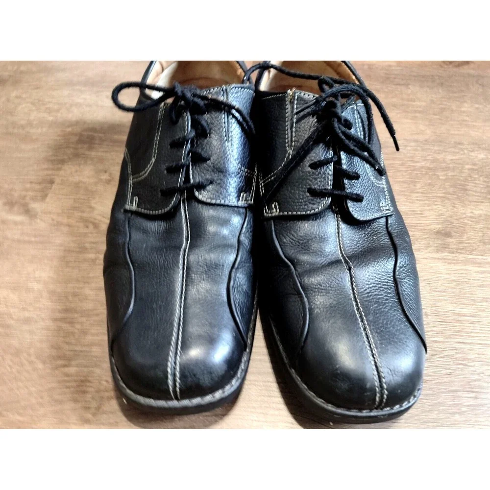 Lot of 3 Men's‎ Black Shoes Dockers,Pronto Uomo,Giorgio Brutini size 10 &11